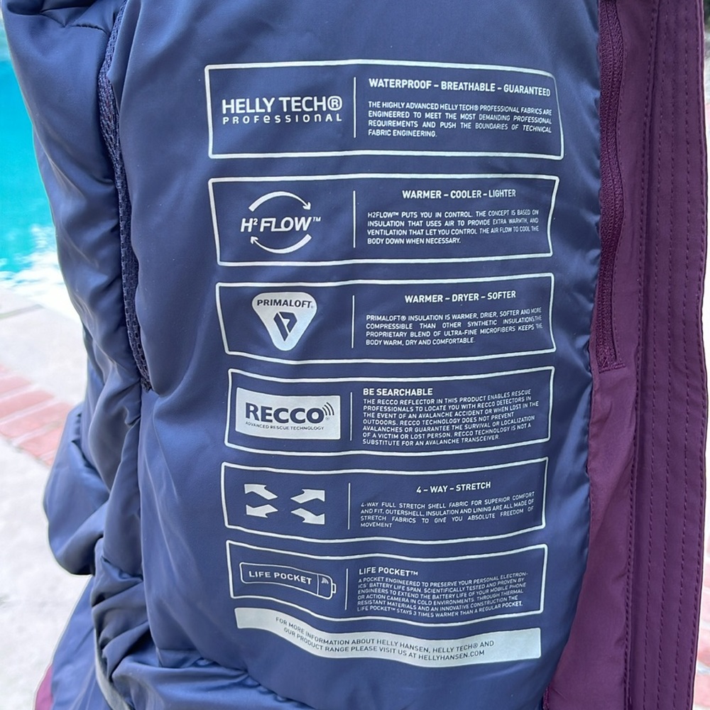 Helly Hansen Jacket Size Small - image 8